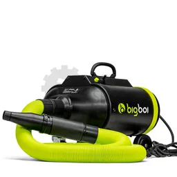 BIGBOI Обдувка 2-х турбинная (турбосушка) с колесиками, 3200 Вт
