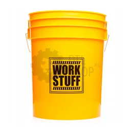 Work Stuff Ведро для мойки авто, 20 л, желтое