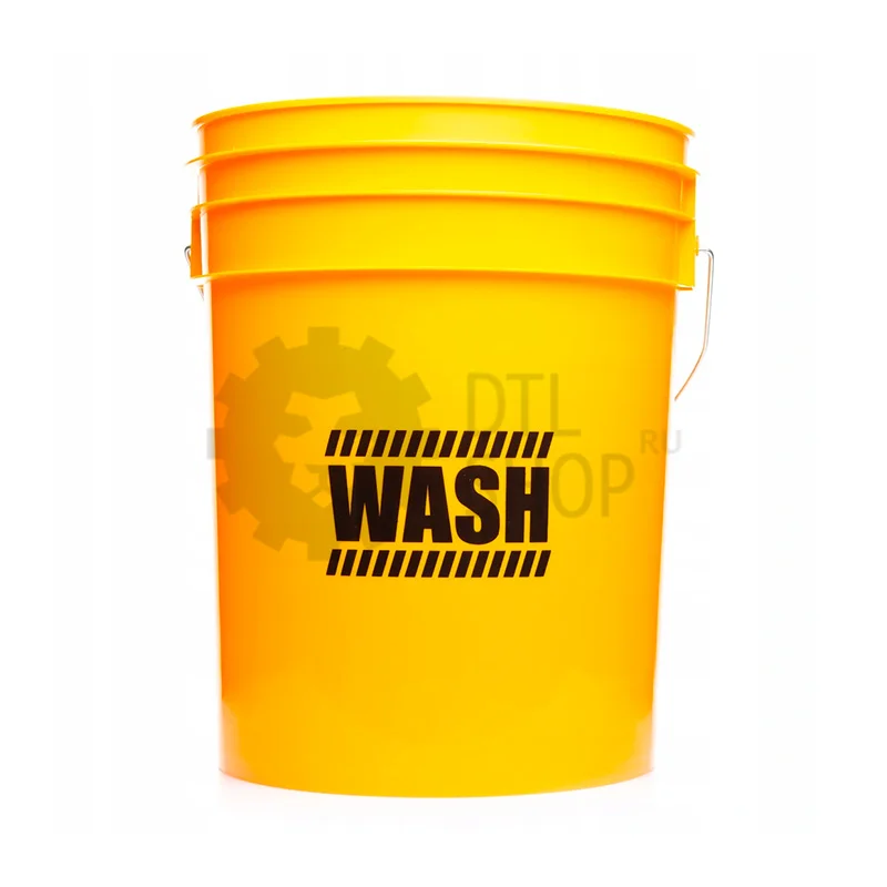 Work Stuff Ведро для мойки авто, 20 л, желтое - 3