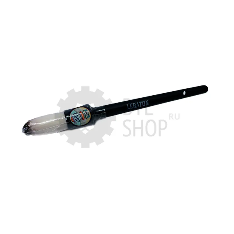 Leraton Natural Bristle Detailing Brush - Кисть для детейлинга из натуральной щетины, 27 мм