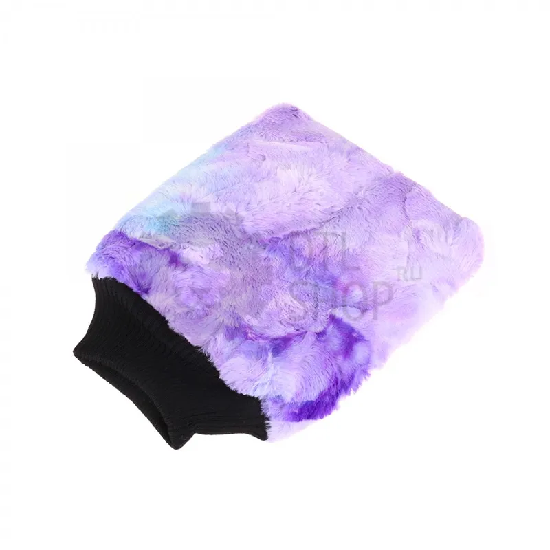 PureStar Color-Pop Wash Mitt - Рукавица для мойки авто, фиолетовая - 1