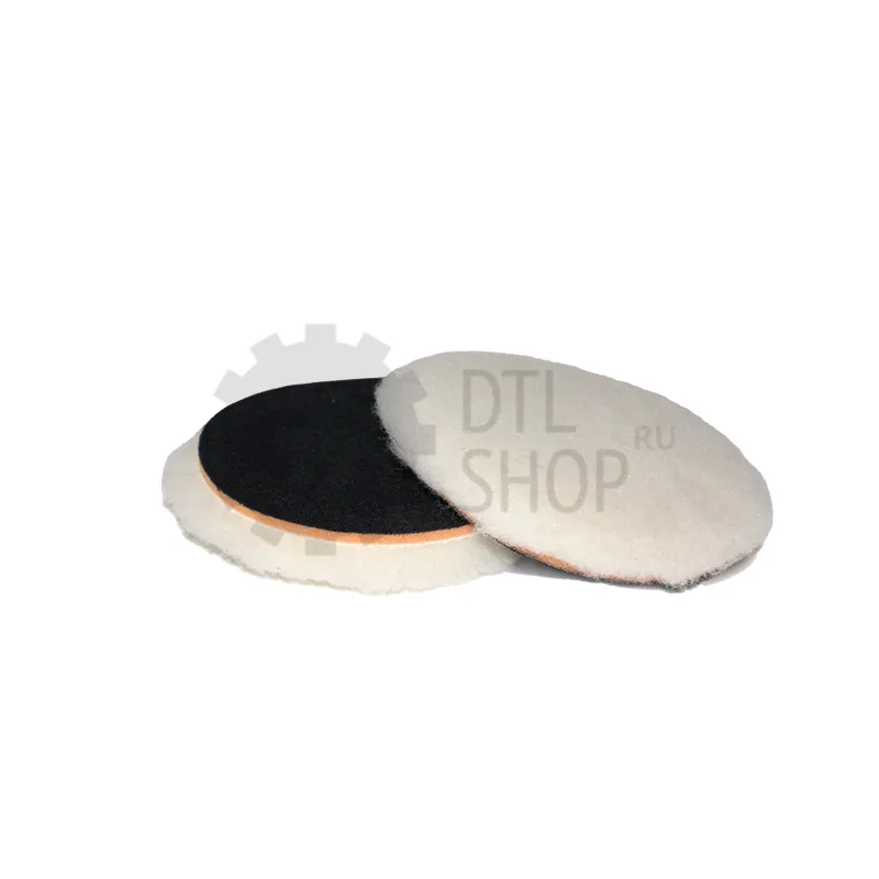 Scholl Concepts Premium SOFTOUCH Top Wool - Полировальный круг из натуральной овчины, 165 мм - 1