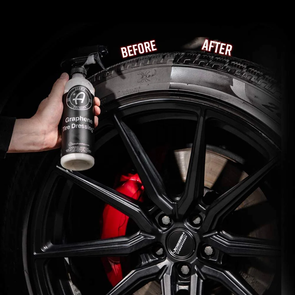 Adam's Polishes Graphene Tire Dressing - Графеновое покрытие для шин, 473 мл - 2