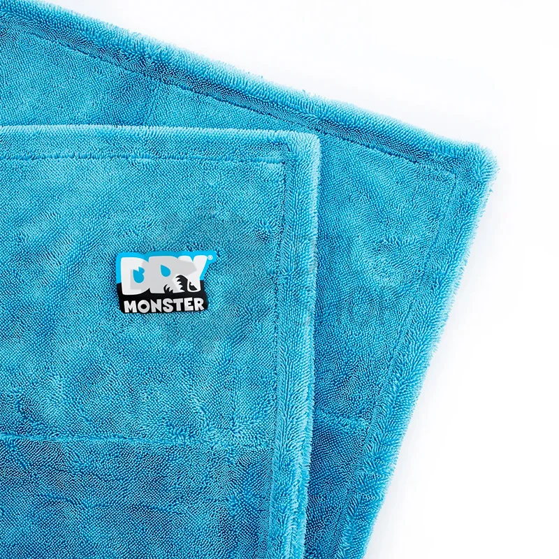 Dry Monster Dry Monster Double Twisted XL - полотенце из микрофибры, голубое, 1400 гр/м, 50х80 см - 3