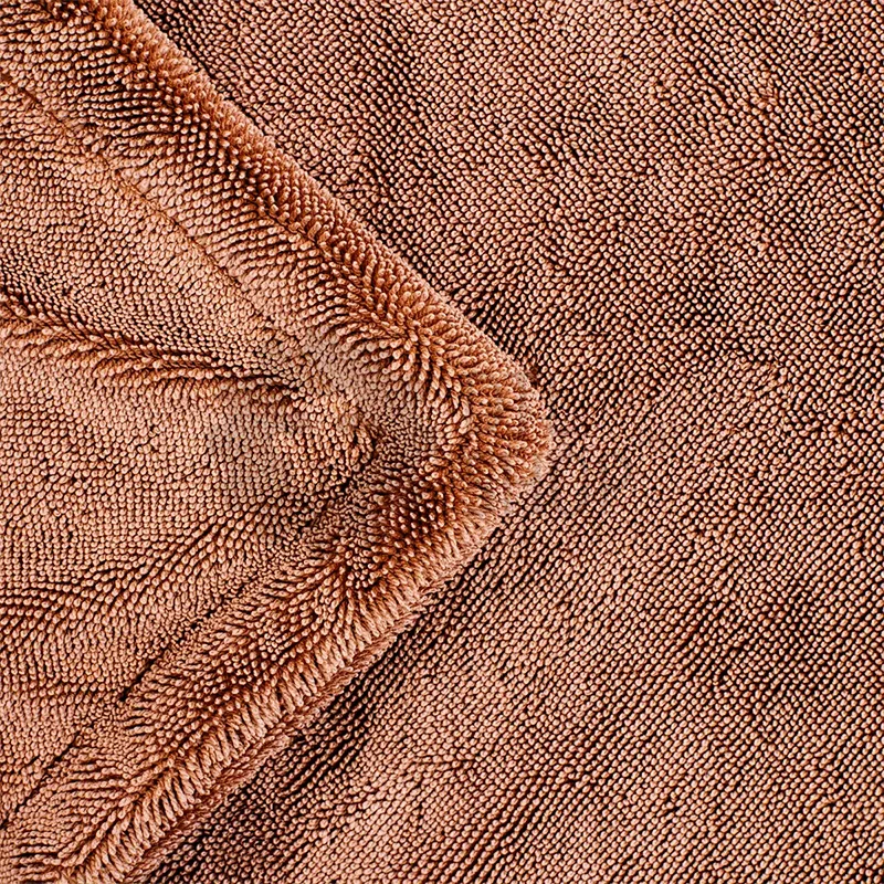 Dry Monster Dry Monster Double Twisted XL - полотенце из микрофибры, коричневое, 1400 гр/м, 50х80 см - 2