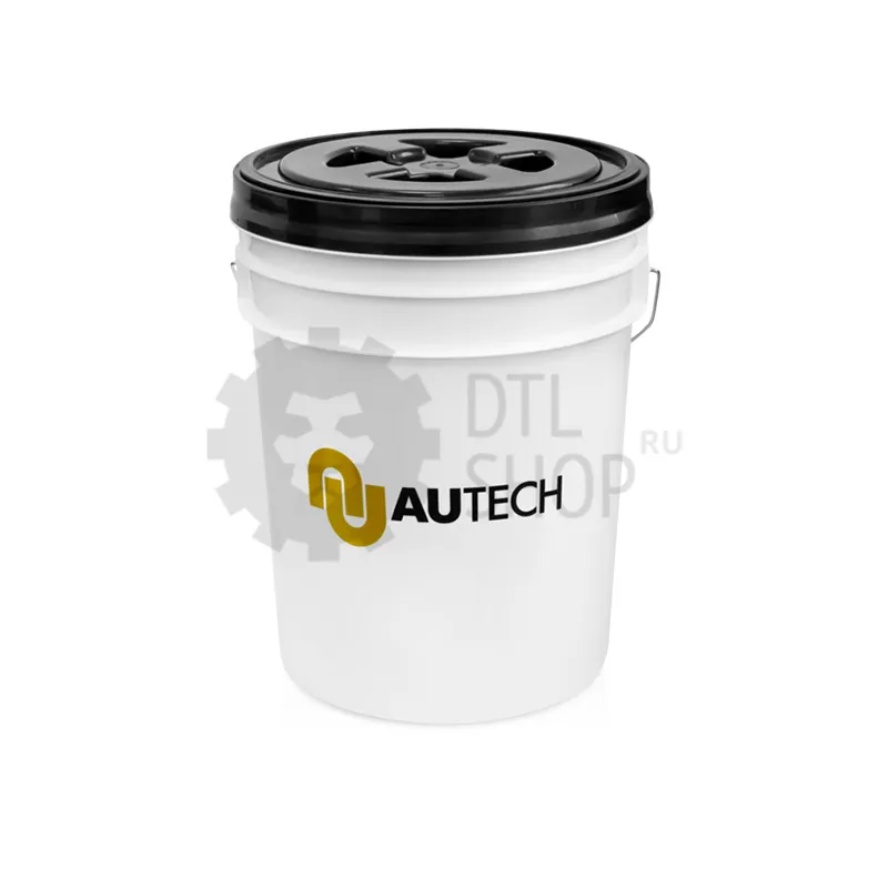 AuTech Ведро для мойки автомобиля с крышкой и пескоотделителем (сепаратором) - 1