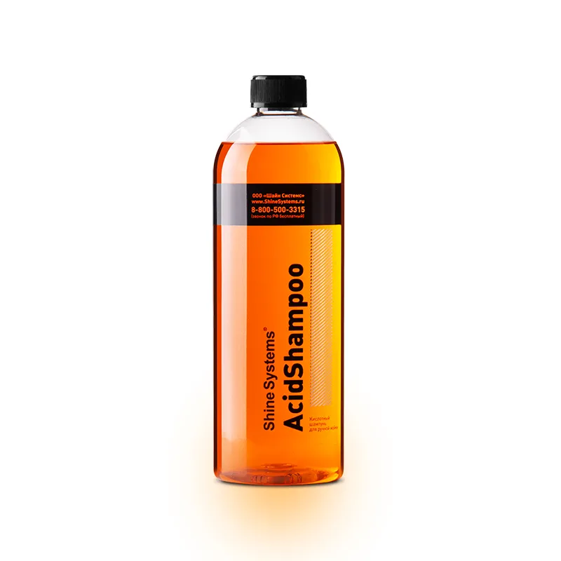 Shine Systems AcidShampoo - кислотный шампунь для ручной мойки, 750 мл - 1
