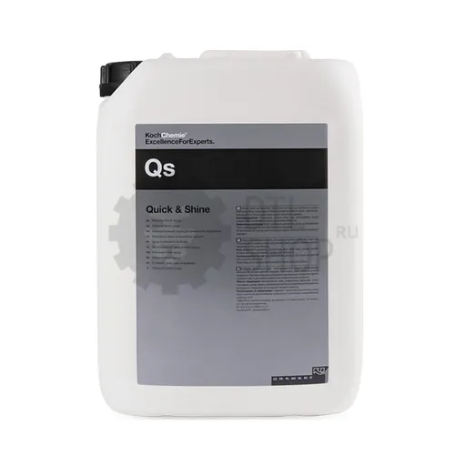 Koch Chemie QUICK & SHINE ELEGANT - Средство для очистки ЛКП, стекла, пластика, хрома, 10 л - 1