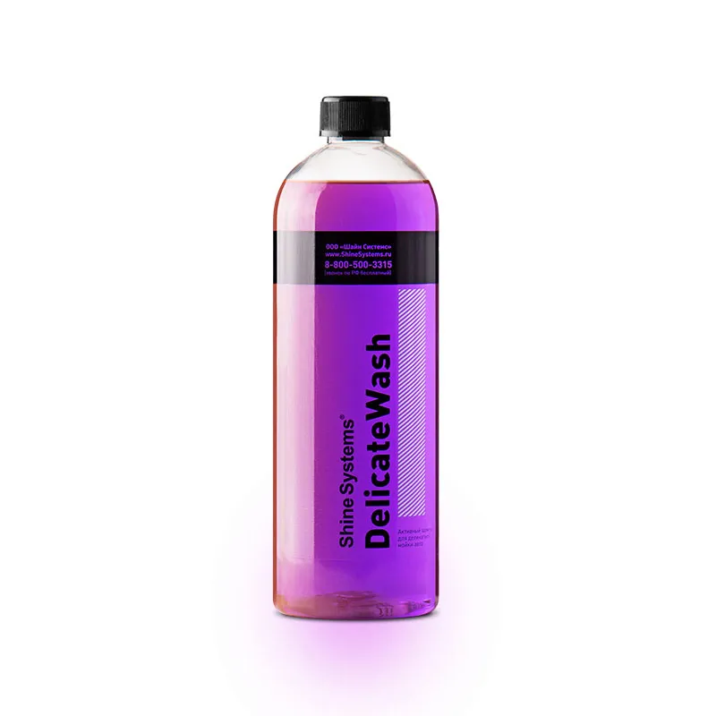 Shine Systems DelicateWash - активный шампунь для деликатной мойки авто, 750 мл - 1