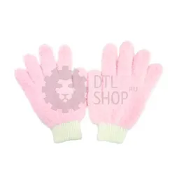 PureStar Dust Interior Glove - Перчатки микрофибровые для нанесения восков, розовые