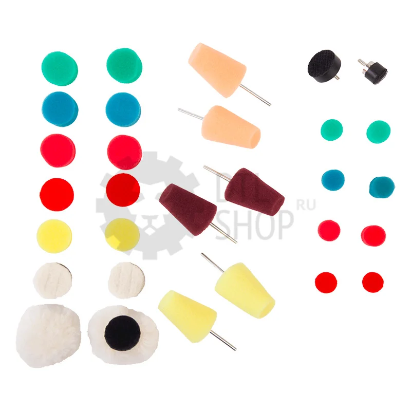 HANKO Гибкий вал с набором полировальников - 4