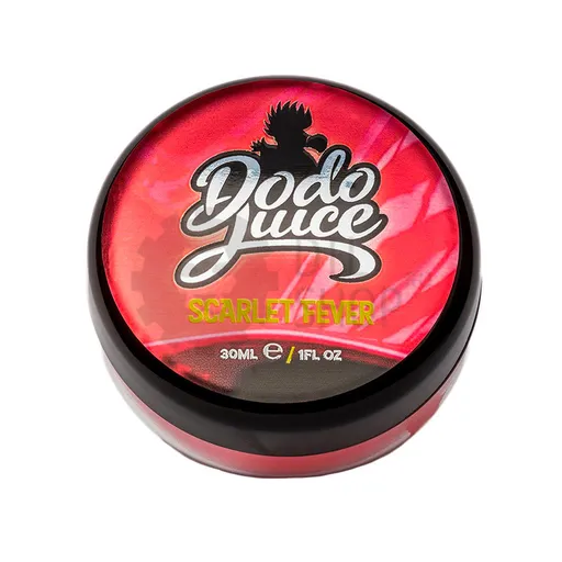 DODO JUICE Scarlet Fever - Высокоэффективный гибридный воск для красных и желтых цветов ЛКП, 30 мл - 1