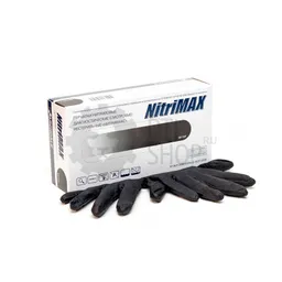 DTL Перчатки нитриловые, черные, размер L