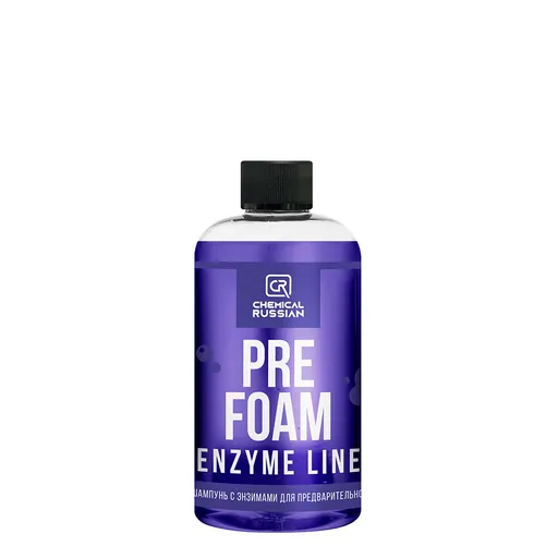 Chemical Russian Pre Foam Enzyme line - деликатный шампунь с энзимами для предварительной мойки авто, 500 мл - 1