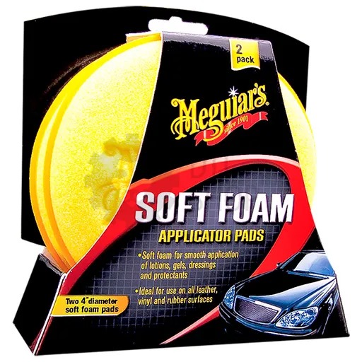 Meguiar's Аппликатор мягкий поролоновый, 102 мм - 1