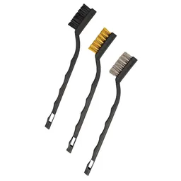 Leraton Набор из 3х жестких щеток (пластик + металл)