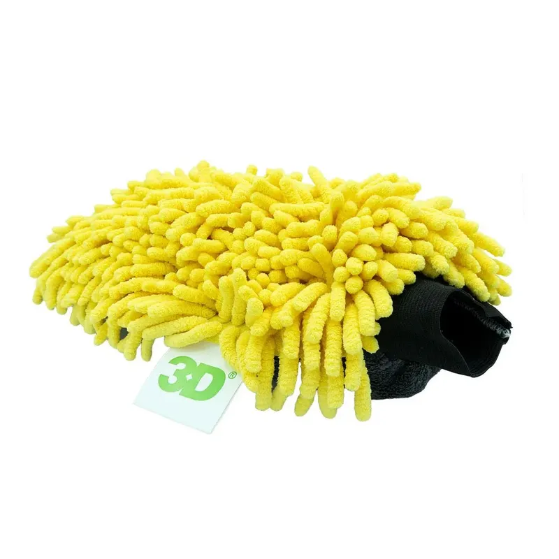 3D Chenille 2 sided Microfiber Wash Mitt Glove - Рукавица из микрофибры двусторонняя - 1
