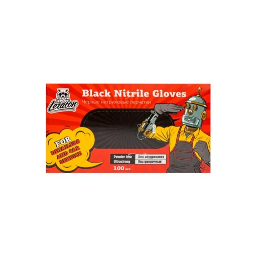Leraton Перчатки нитриловые, размер XL, 100 шт - 1