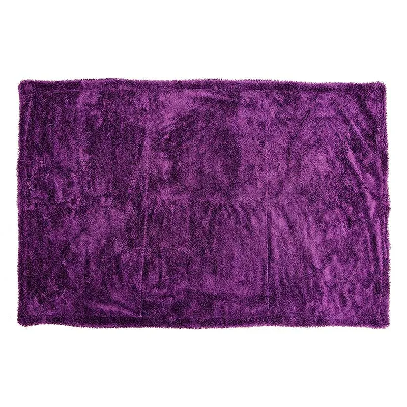 Buff Brothers Mega Dry Brother Dark Blue - Двухсторонняя микрофибра для сушки, синяя, 1300 гр/м, 80x50 см - 1