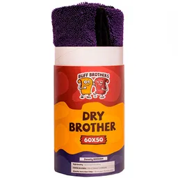 Buff Brothers Dry Brother Dark Blue - Односторонняя микрофибра для сушки, синяя, 60x50 см