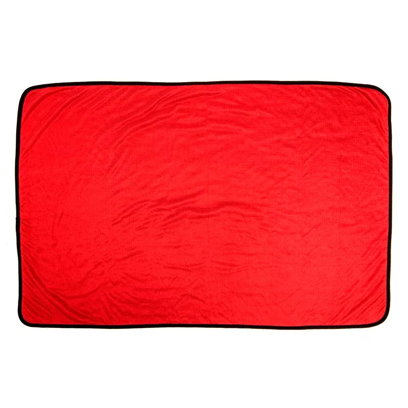 Buff Brothers Super Dry Brother Maroon - Односторонняя микрофибра для сушки, бордовая, 90x60 см - 3