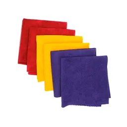 Buff Brothers Terry Brothers - Набор универсальных микрофибр, 37х37 см, 6 шт в уп.