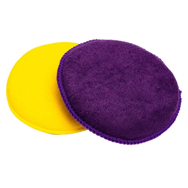 Buff Brothers Round Appl Brothers - Полировальные круглые пады из микрофиры, 2 шт - 1