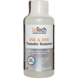 LeTech Leather Ink&Dye Transfer Remover - Средство для удаления чернил с кожи, 100 мл