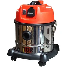 TOR Пылесос (пылеводосос) с розеткой, одна турбина, 1.4 кВт, 15 л