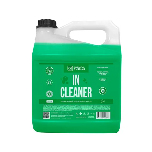 Chemical Russian IN Cleaner - универсальный очиститель интерьера, 4 л pH 10 - 1