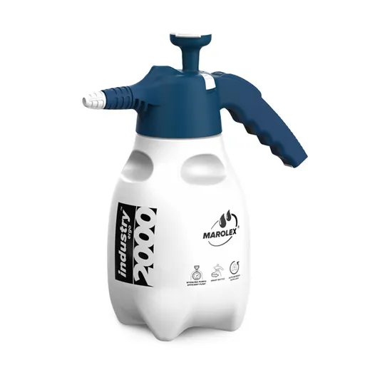 Marolex Industry ergo Alka line 2000 - Ручной синий помповый опрыскиватель, 2 л - 1