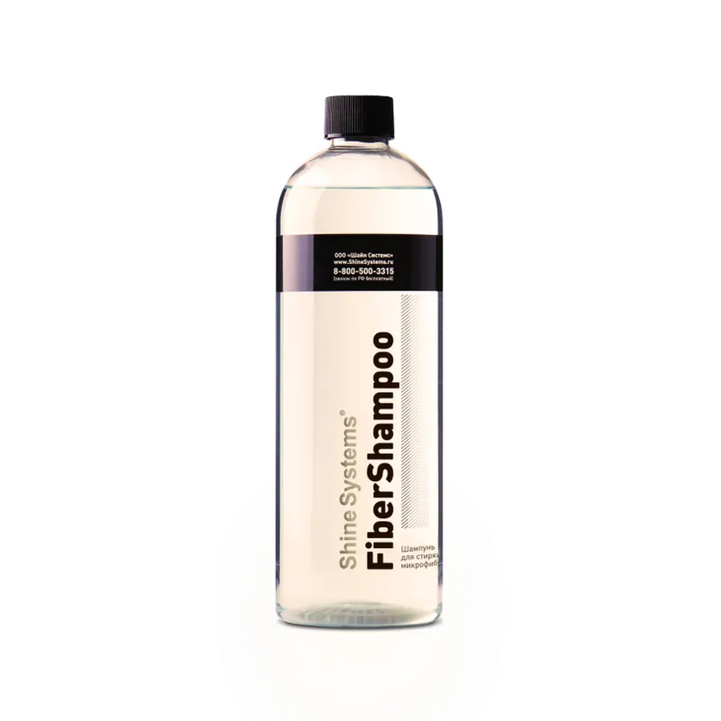 Shine Systems FiberShampoo - шампунь для стирки микрофибры, 750 мл - 1