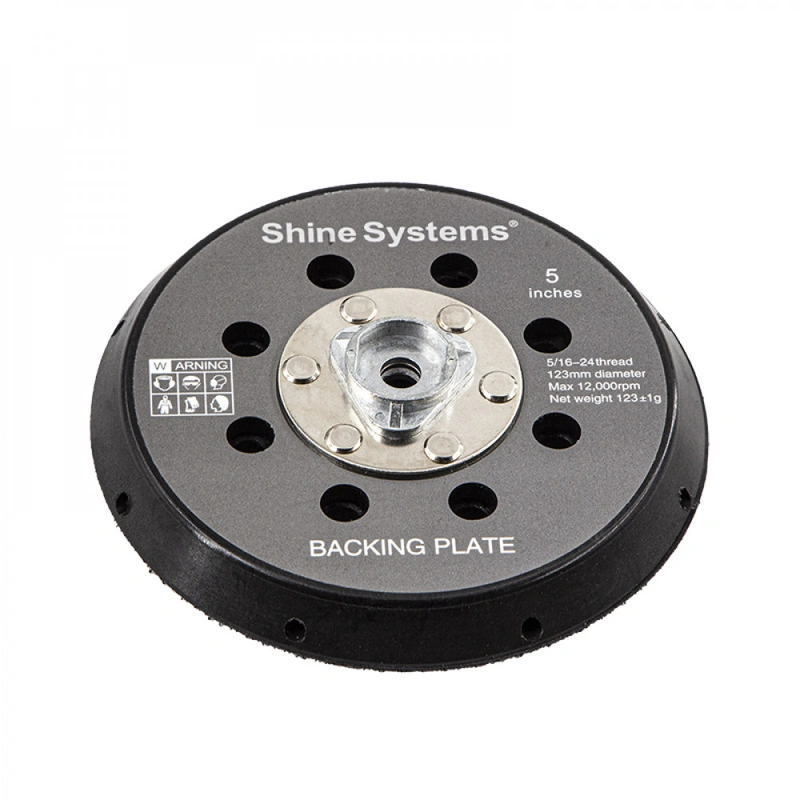 Shine Systems Backing pad 125DA - подложка для эксцентриковой машинки, 125 мм - 1