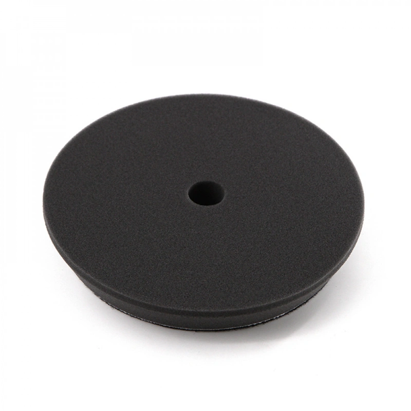 Shine Systems DA Foam Pad Black - полировальный круг ультрамягкий черный, 155 мм - 1