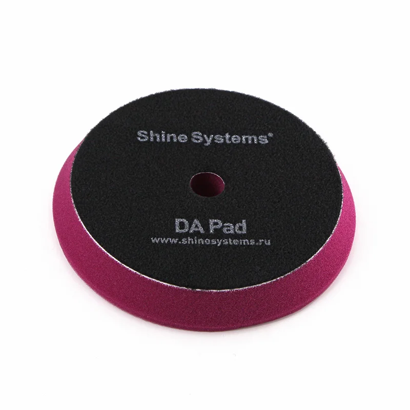 Shine Systems DA Foam Pad Purple - полировальный круг твердый лиловый, 155 мм - 2