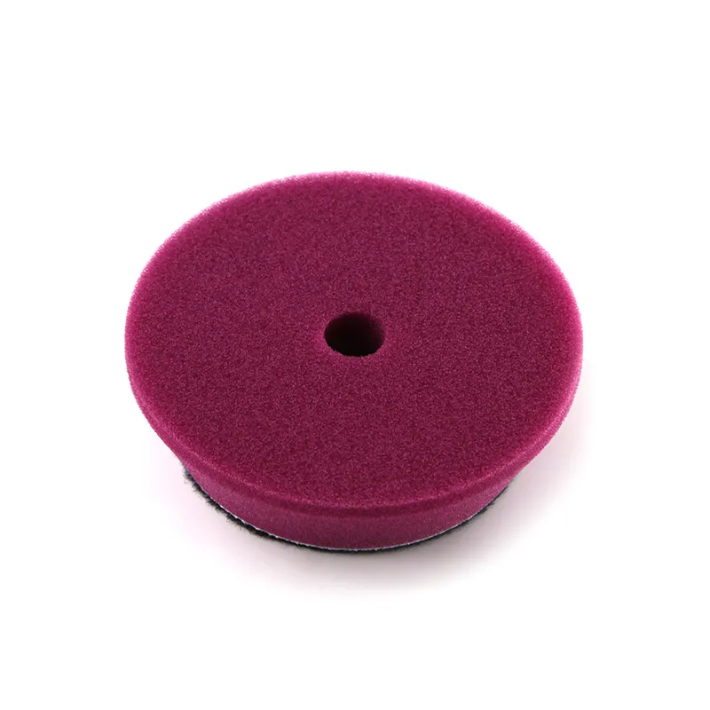 Shine Systems DA Foam Pad Purple - полировальный круг твердый лиловый, 75 мм - 1