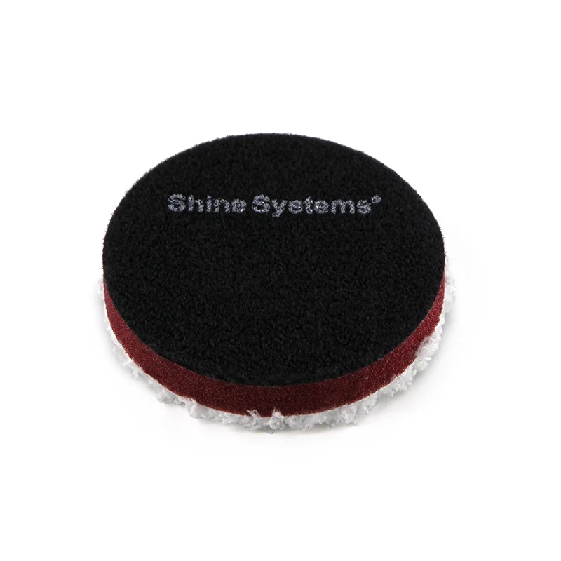 Shine Systems Microfiber Pad - полировальный круг из микрофибры, 75 мм - 2
