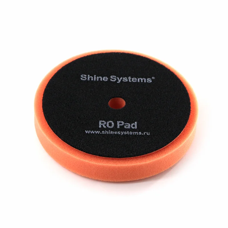 Shine Systems RO Foam Pad Orange - полировальный круг мягкий оранжевый, 130 мм - 2