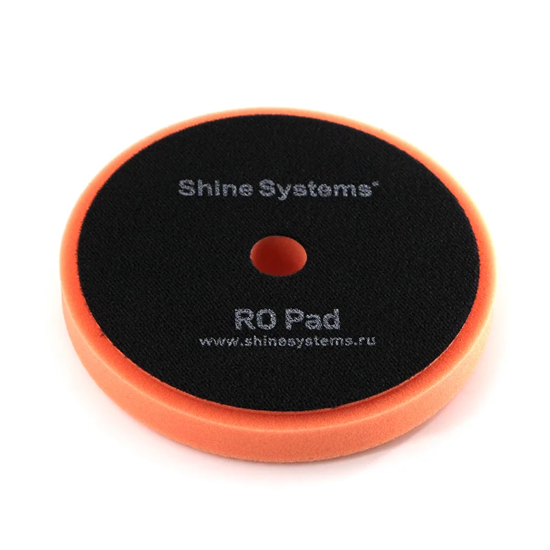 Shine Systems RO Foam Pad Orange - полировальный круг мягкий оранжевый, 155 мм - 2