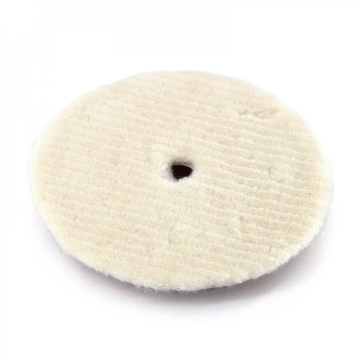 Shine Systems Stripy Wool Pad - полировальный круг из стриженого меха, 155 мм - 1