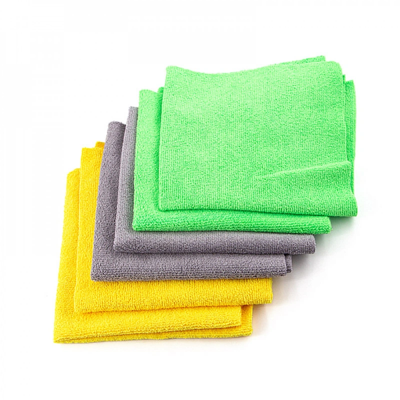 Shine Systems Terry Towel - универсальная микрофибра без оверлока 40*40см, 6 шт - 1