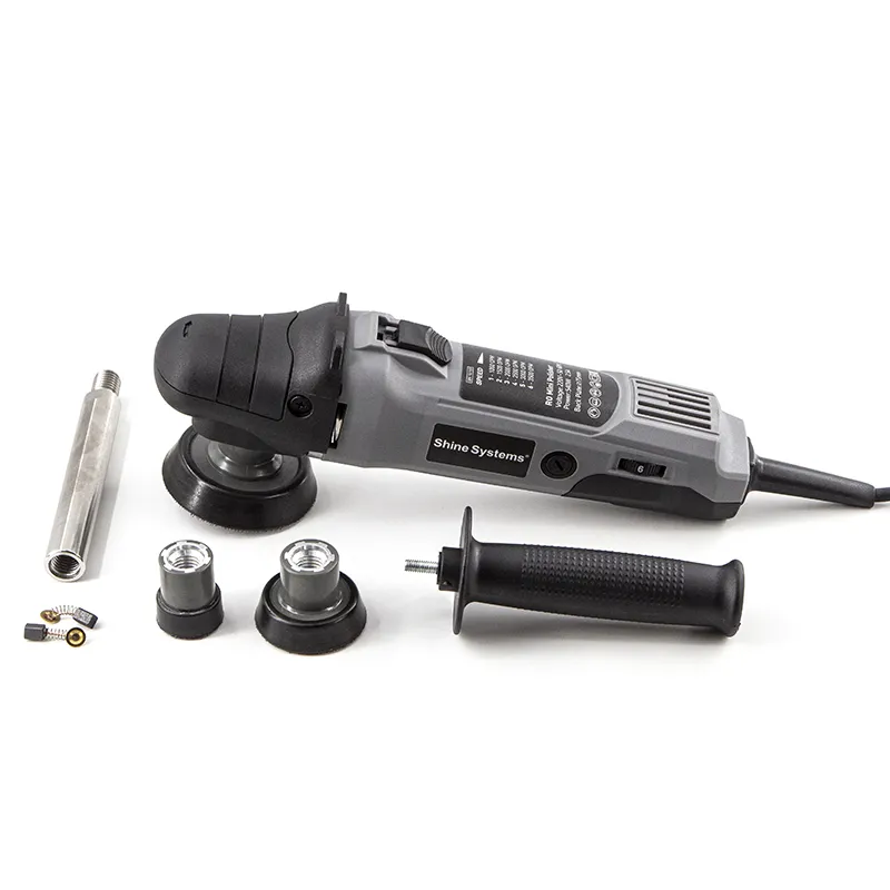 Shine Systems RO Mini Polisher set - роторная полировальная мини машинка, набор - 1