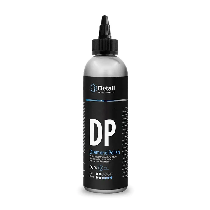 Detail DP Diamond Polish - антиголограммная полировальная паста, 250 мл - 1