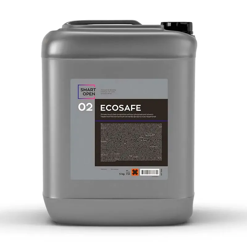 Smart Open EcoSafe 02 - деликатный шампунь для предварительной мойки авто, 5 л - 1