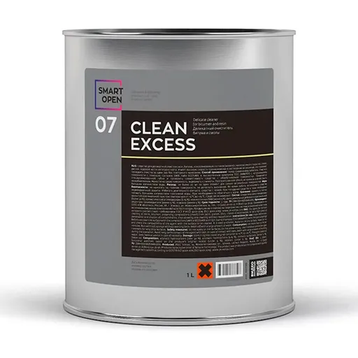 Smart Open Clean Excess 07 - деликатный очиститель битума и смолы, 1 л - 1