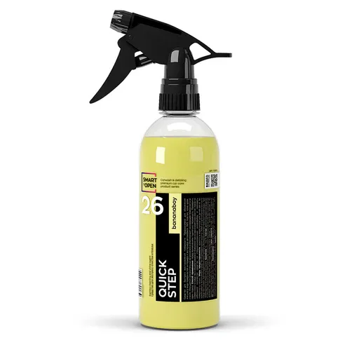 Smart Open Quick Step Bananaboy 26 - квик детейлер с ароматом банана, 500 мл - 1