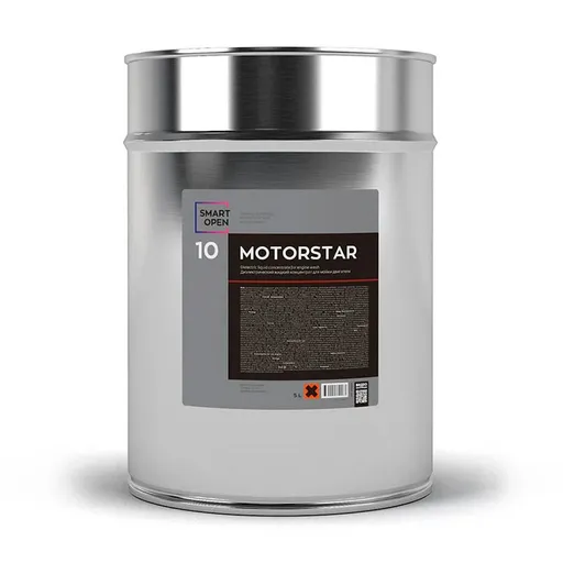 Smart Open Motor Star 10 - диэлектрический концентрат для мойки двигателя, 5 л - 1