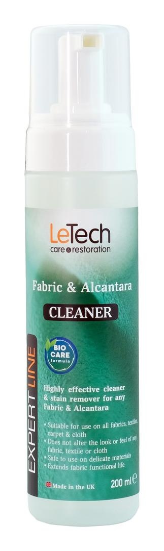 LeTech Fabric & Alcantara Cleaner - пенный очиститель для ткани и алькантары, пенообразователь, 200 мл - 2