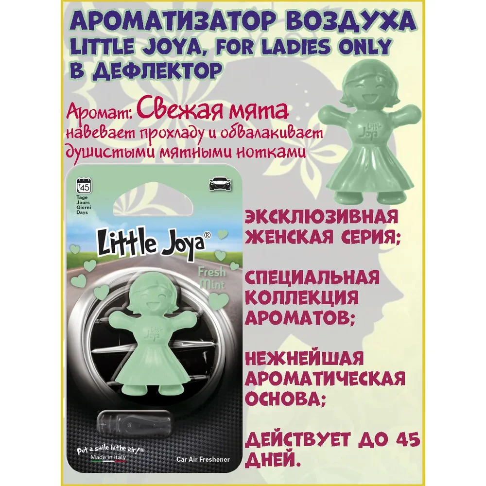 Little Joe FreshMint - Ароматизатор на дефлектор - 2
