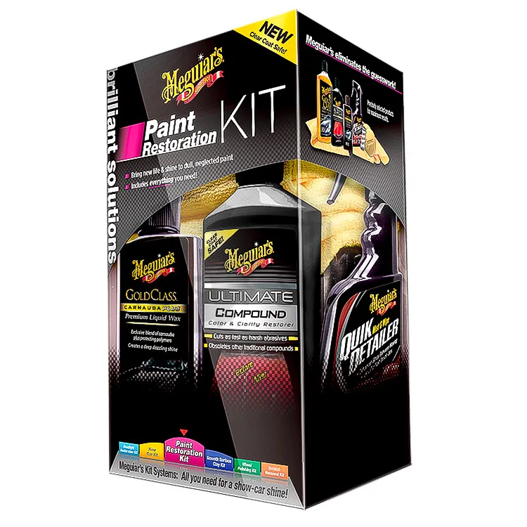 Meguiar's Brilliant Solutions Paint Restoration Kit - Набор для восстановления лакокрасочного покрытия - 1